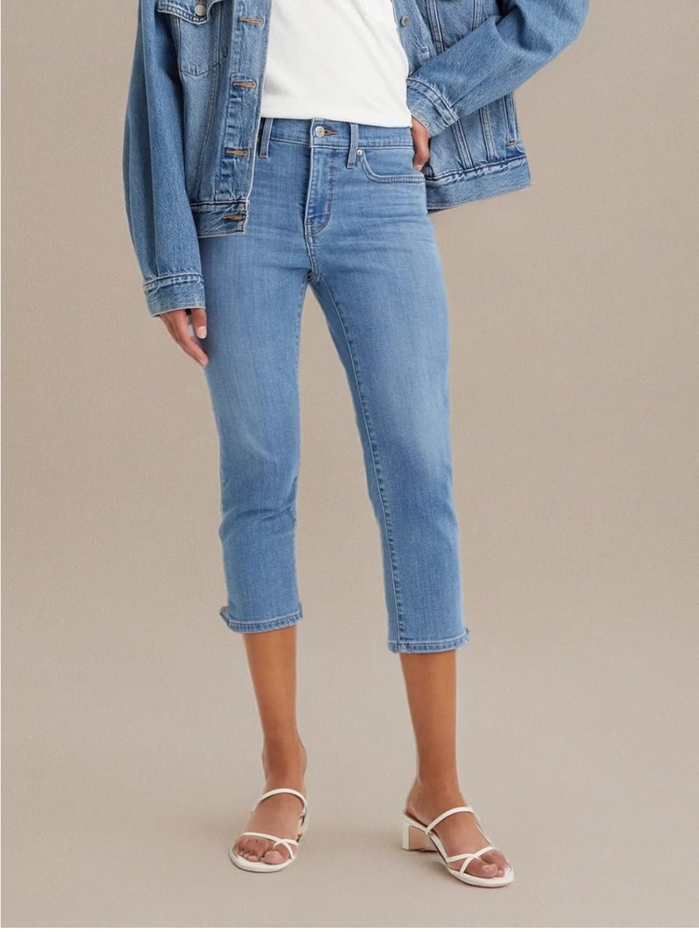 Levi's 311 shaping Skinny Capri Jeans